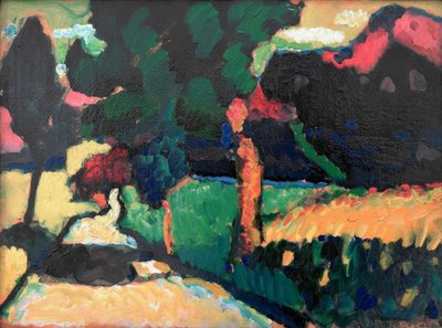 Murnau – Paisaje de verano de Wassily Kandinsky
